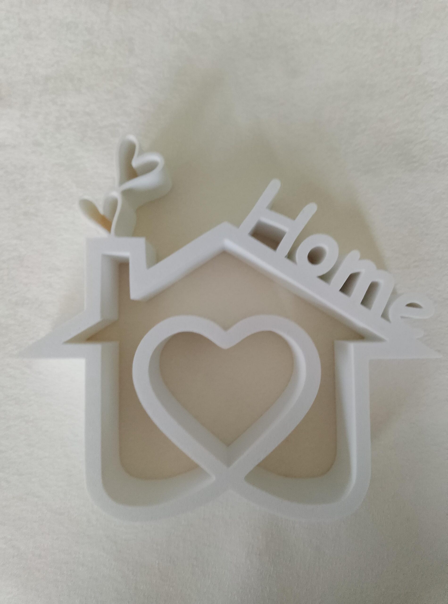 Deko Haus mit Herz