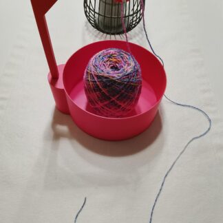 Garnschale mit Fadenführung