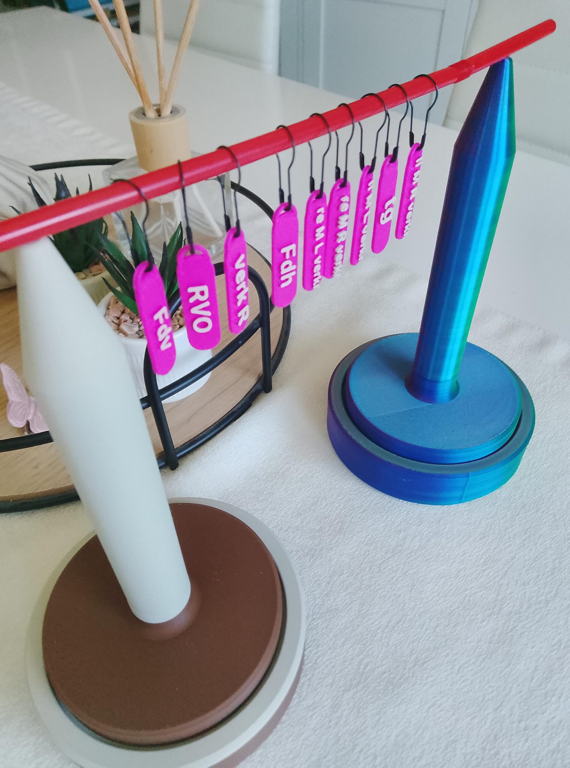 Jumbo Döschen-Regal für Diamond Painting – Organizer mit 64 Fächern –