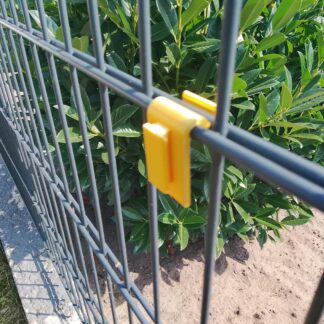 Halter für Zaun 5/6/5 (Doppelstegmattenzaun)