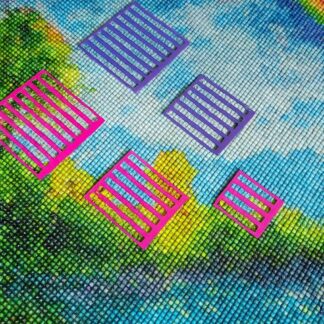 Diamond Painting Lineal 3D-gedruckt (3 Größen im Set) oder Einzeln