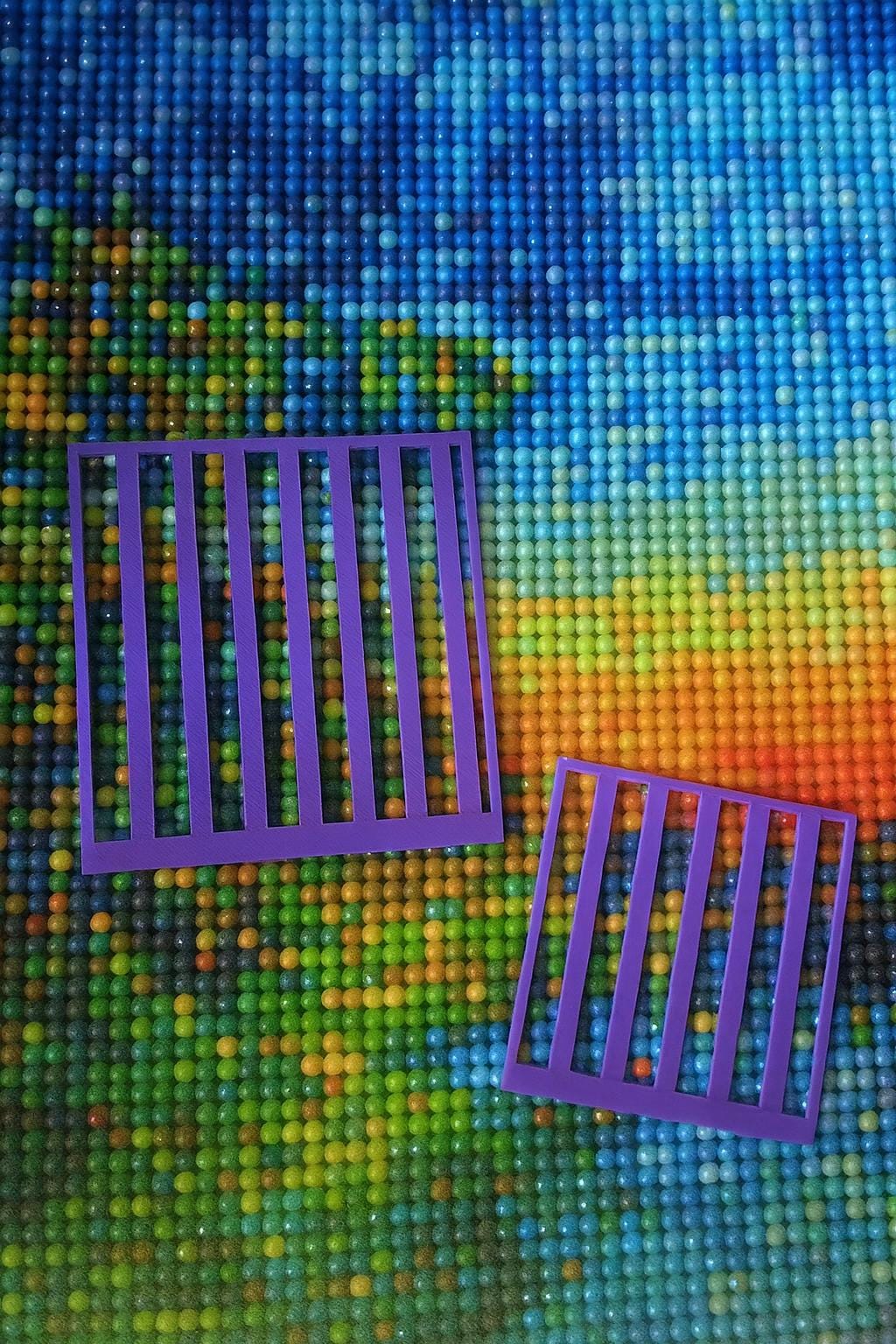 Diamond Painting Lineal (3 Größen im Set) oder Einzeln